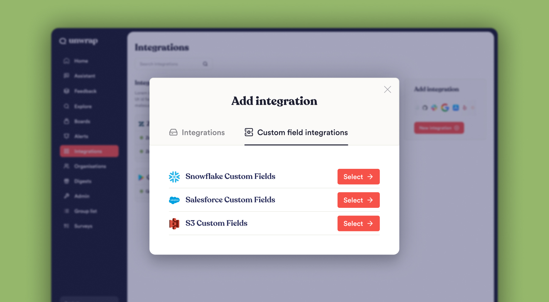 Custom Fields