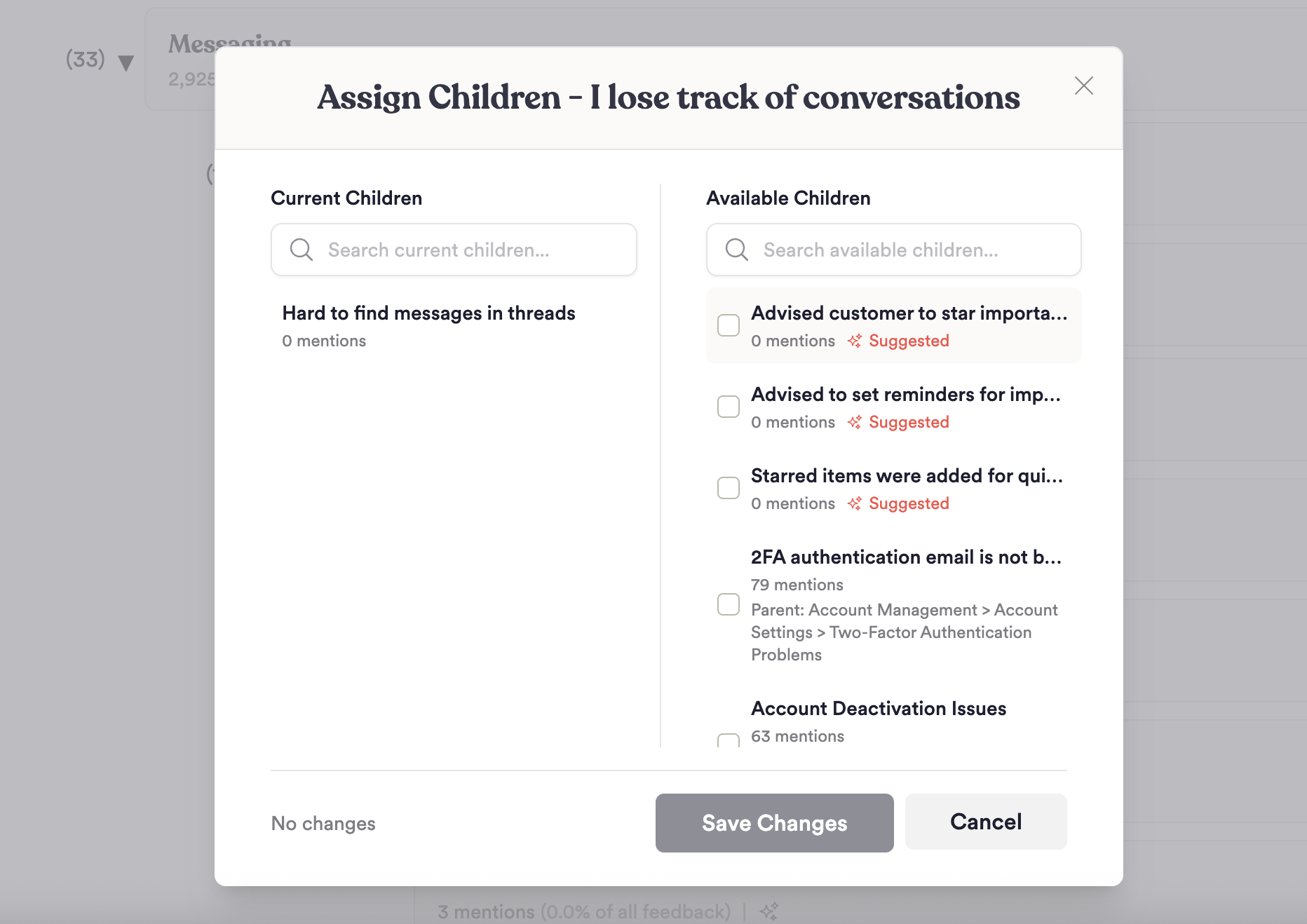 Assign Children